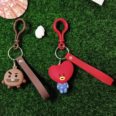 Indusleaves Новый BTS пуленепробиваемый Молодежный Лига вокруг Bt21 ключ пряжки Плакаты