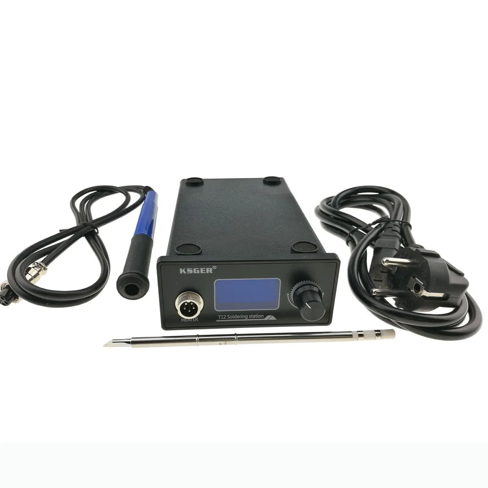 KSGER V2.01 STM32 OLED цифровой контроллер температуры Электрический паяльник паяльная