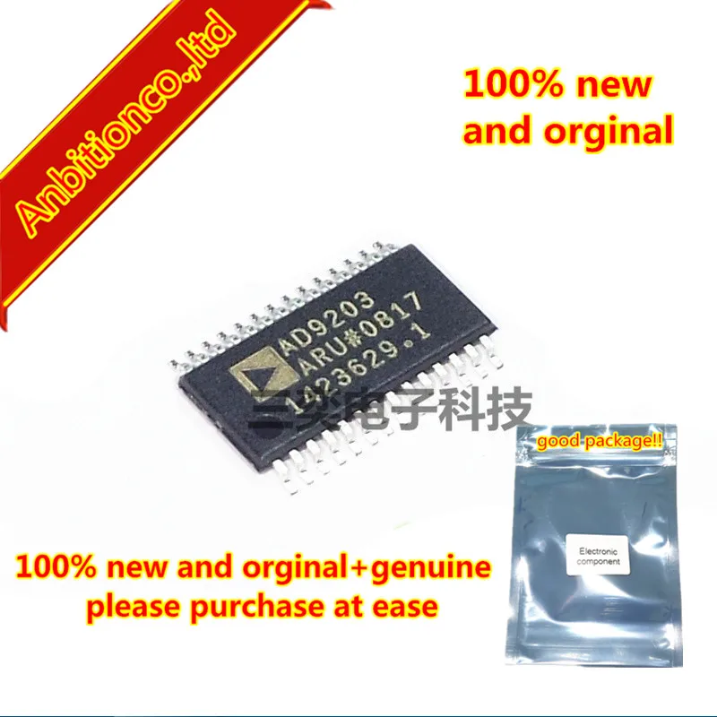 5 piezas 100% nuevo y original AD9203ARU AD9203ARUZ-REEL7 TSSOP28 en stock-0