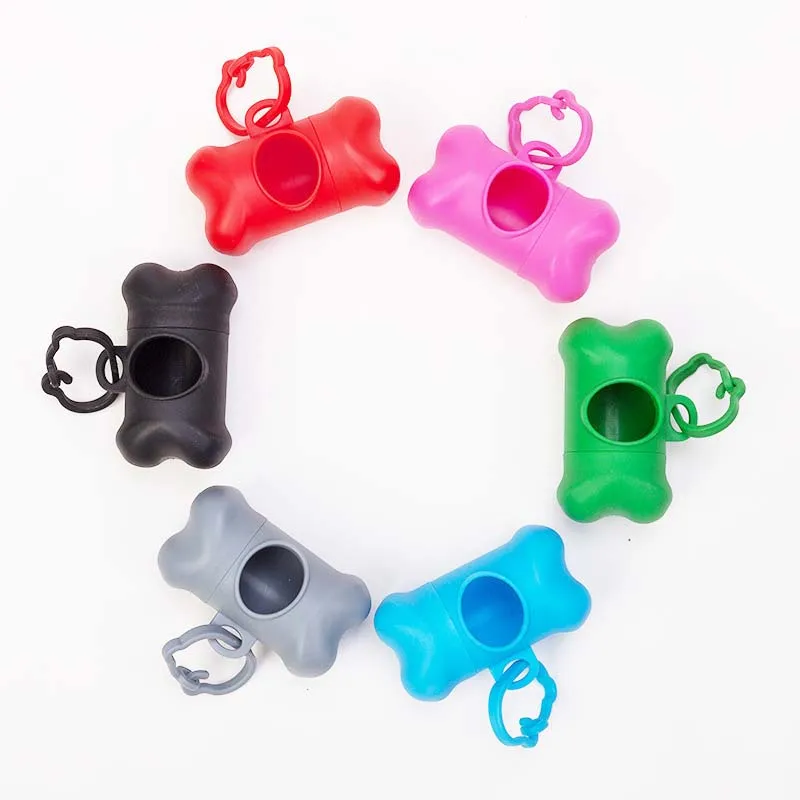 15 шт/рулон собачьих мешков для мусора разлагаемые экологически чистые наружные