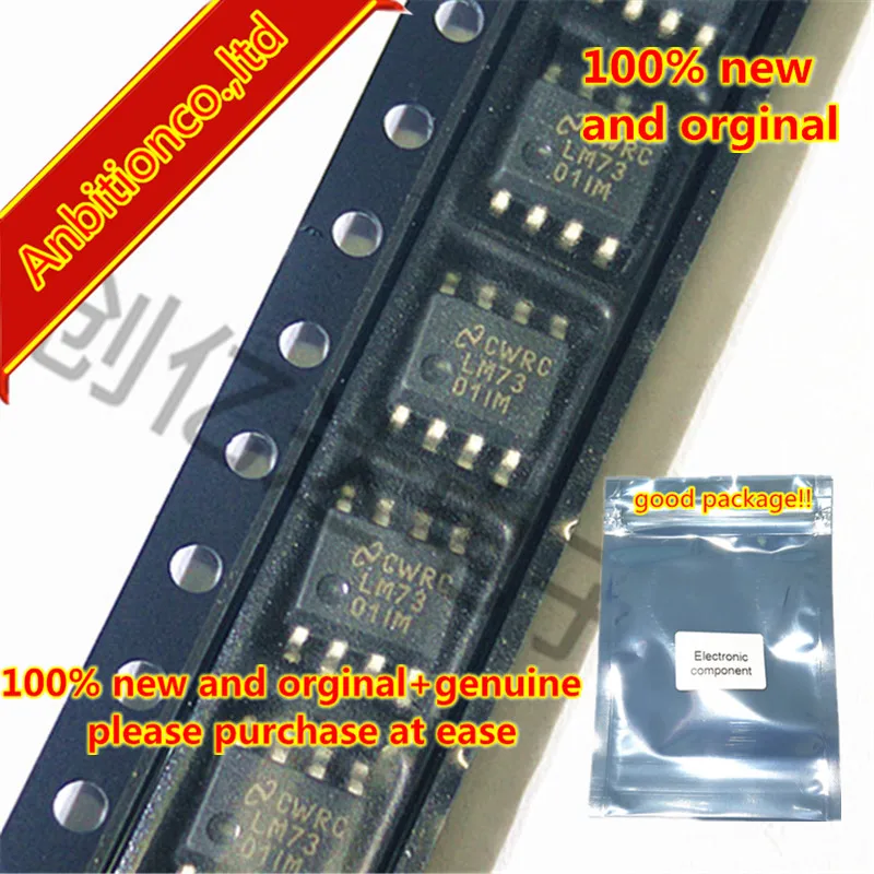 2 5 шт. новинка 100% оригинальный LM7301IMX LM7301IM SOP 8 4 МГц|Комплекты аксессуаров для