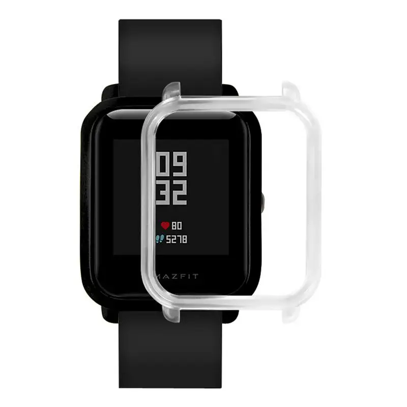 Чехол для смарт часов Huami AMAZFIT Молодежные часы кристалл с прозрачным защитным