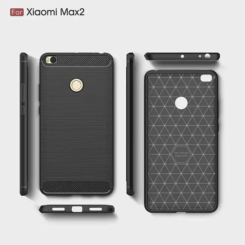 

Mokoemi Fashion Shock Proof Soft Silicone 6.44"For Xiaomi Mi Max 2 Case For Xiaomi Mi Max 2 Max2 Cell Phone Case Cover