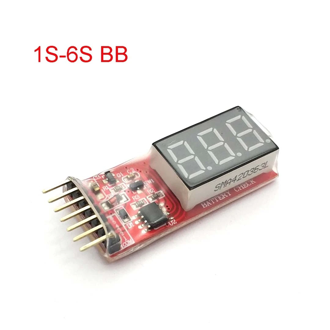 1S 6S литиевая батарея низковольтная сигнализация отображение напряжения