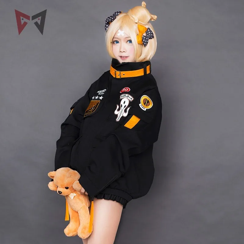 Новый аниме FGO Fate aбигейл Вильямс косплей костюм зимняя куртка для женщин Девушка