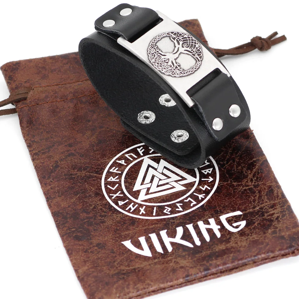 Для мужчин viking Yggdrasil treee жизни браслет амулет ювелирные изделия 20 см 25 см|Браслеты|