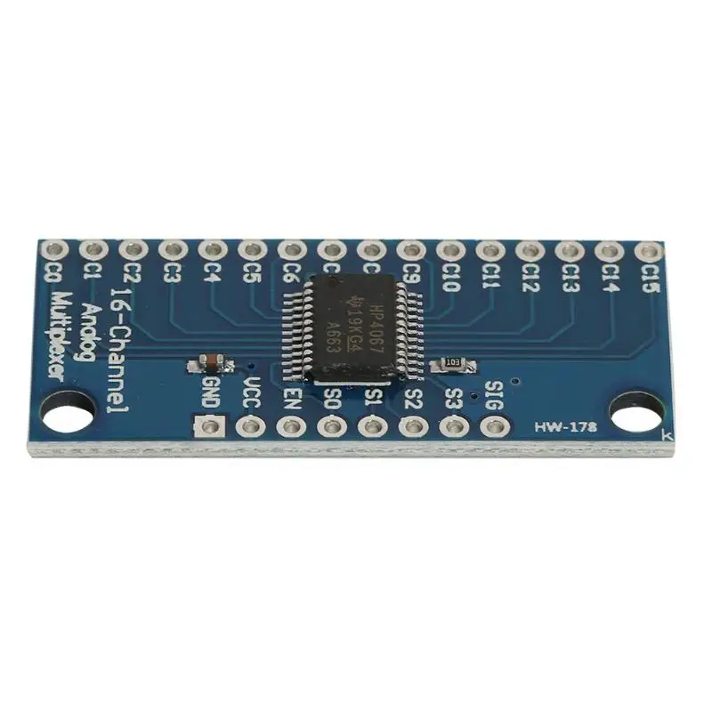 CD74HC4067 высокое Скорость КМОП матрица 16 каналов аналоговый/цифровой мультиплексер