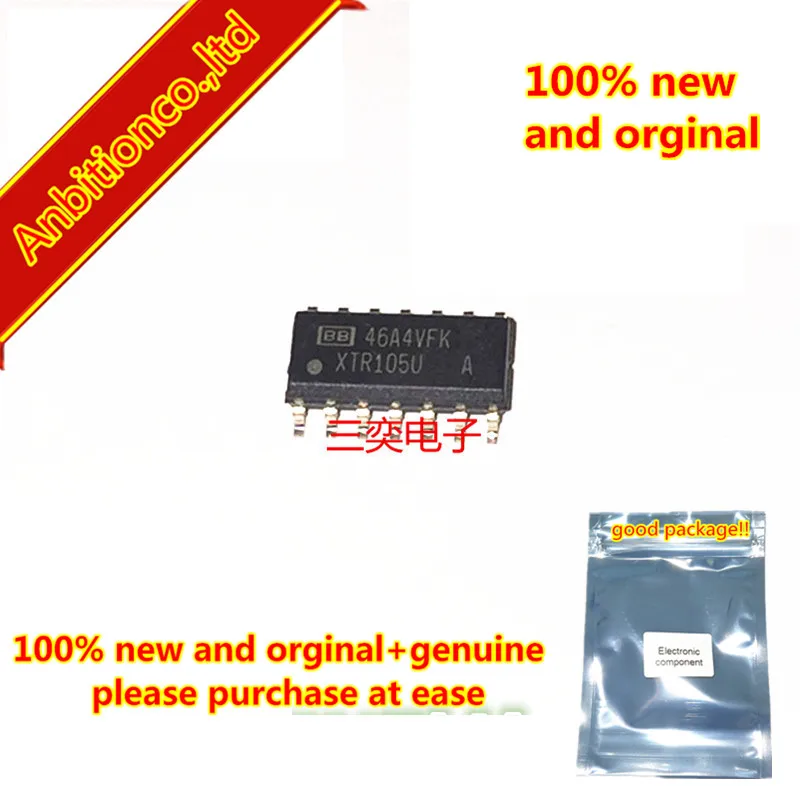 

2 шт., 100% новый и оригинальный XTR105UA/2K5 XTR105U SOP14 в наличии
