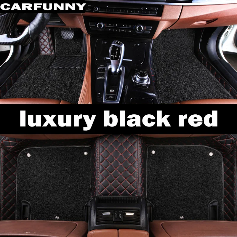 

Custom fit car floor mats for Mazda CX-7 CX7 5D all weather protection heavy duty carpet rugs floor liners(2006-)