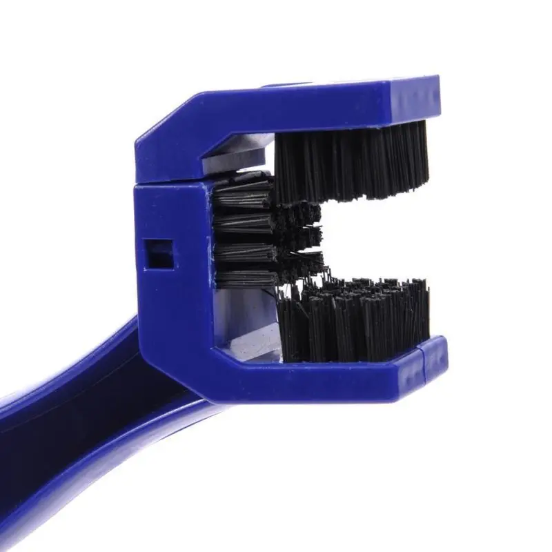 Трехсторонний мотоцикл велосипед колеса цепи мыть щетка для очистки инструмент