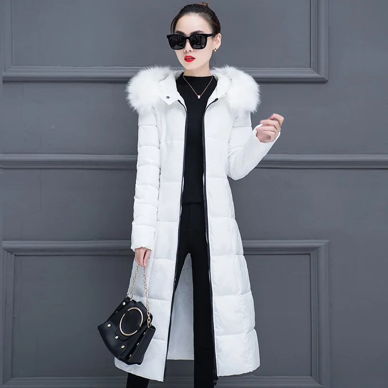 

Real Time Winter Clothes Pattern Self-cultivation Thickening Down Cotton-padded Woman Long Fund Overknee Heavy Seta Lead Cotton