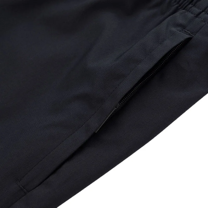 Мужские шорты для бега Li Ning черные Повседневные Дышащие Спортивные из 100%