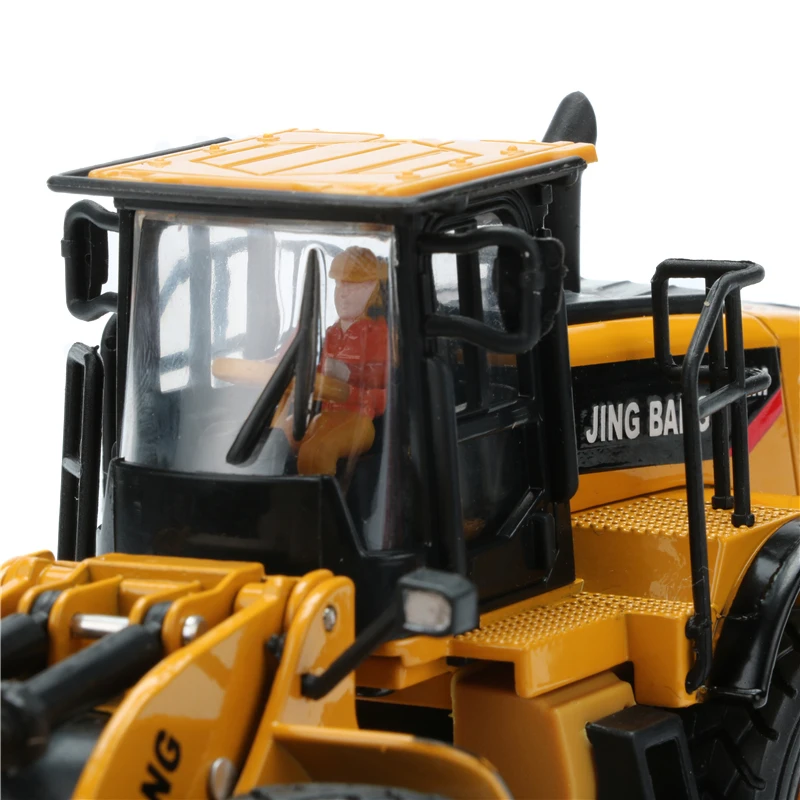 JINGBANG 1:50 бульдозер строительный Автопогрузчик из сплава разгрузочные