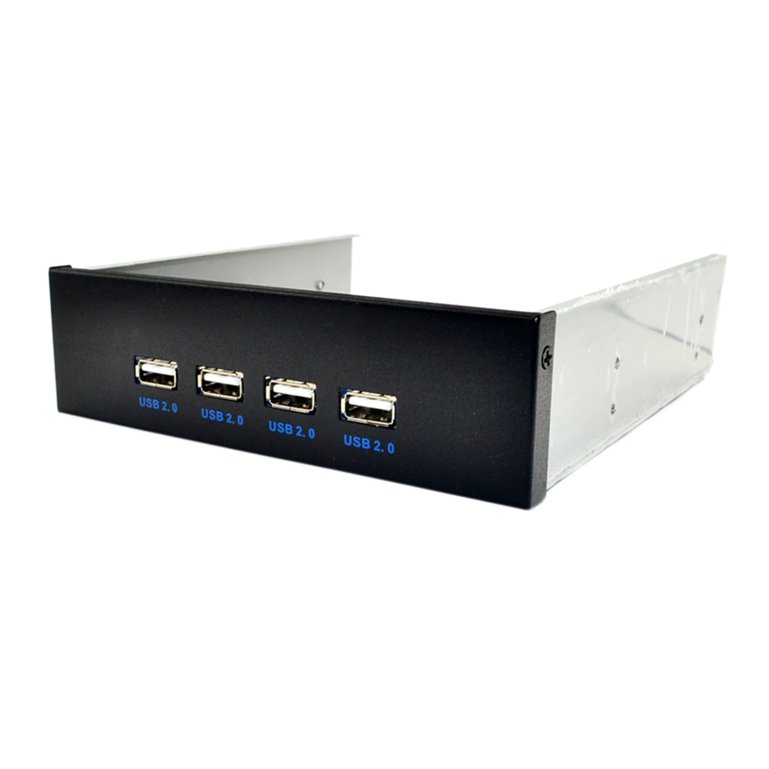 Новинка-5 25 дюймов Floppy Bay 4 порта USB 2 0 концентратор USB2.0 Передняя панель