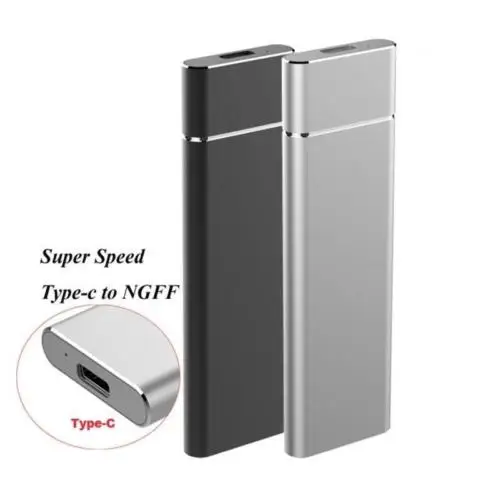 Корпус для жесткого диска M.2 NGFF на USB3.1 чехол M2 SSD Type C жесткий диск m2 SATA USB 3 1