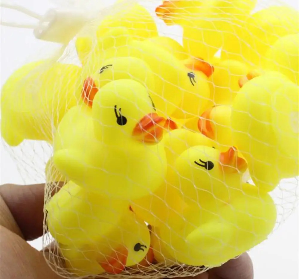 20 Unids/Лот Мини-утка Duckie для предродовой вечеринки воды игрушечные лошадки