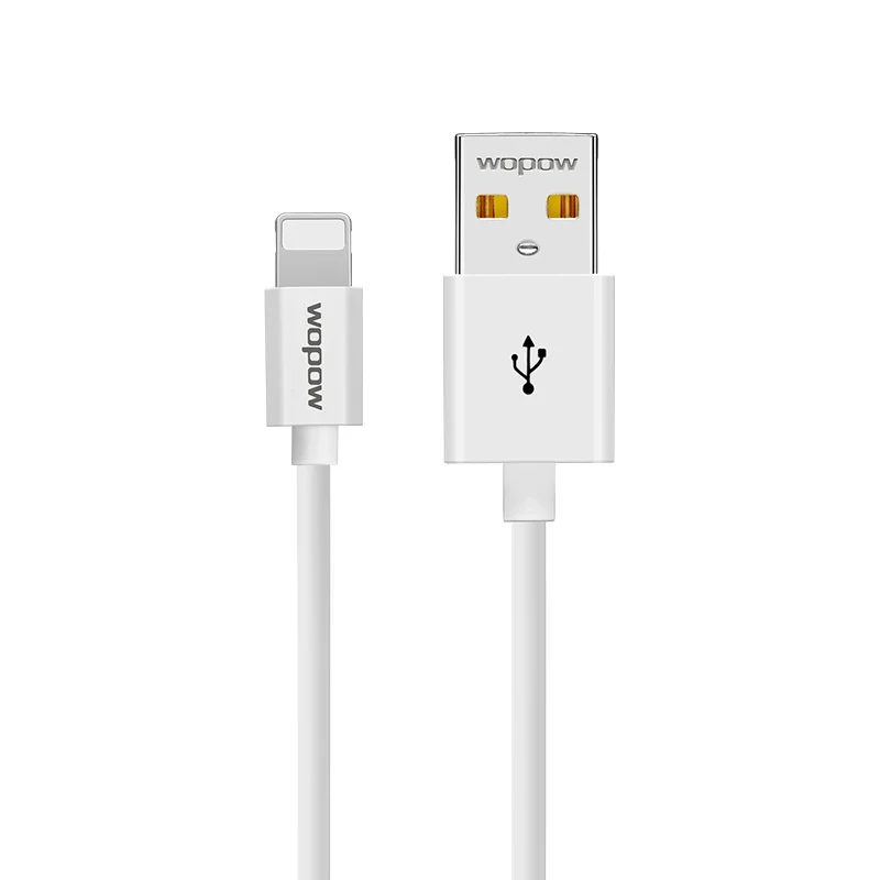 Usb кабель WOPOW для iPhone X Xs Max XR 2A быстрое устройство зарядки данных 8 7 6 6splus зарядный usb