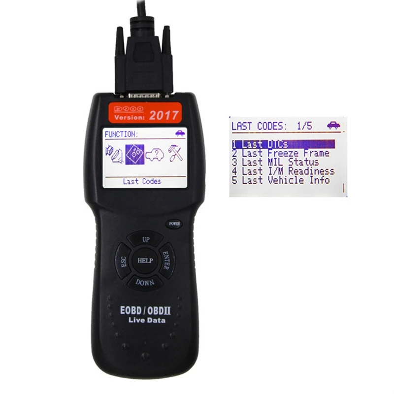 V2017.6 D900 Canbus Obd2 Eobd сканер прямой считыватель кодов неисправностей диагностический