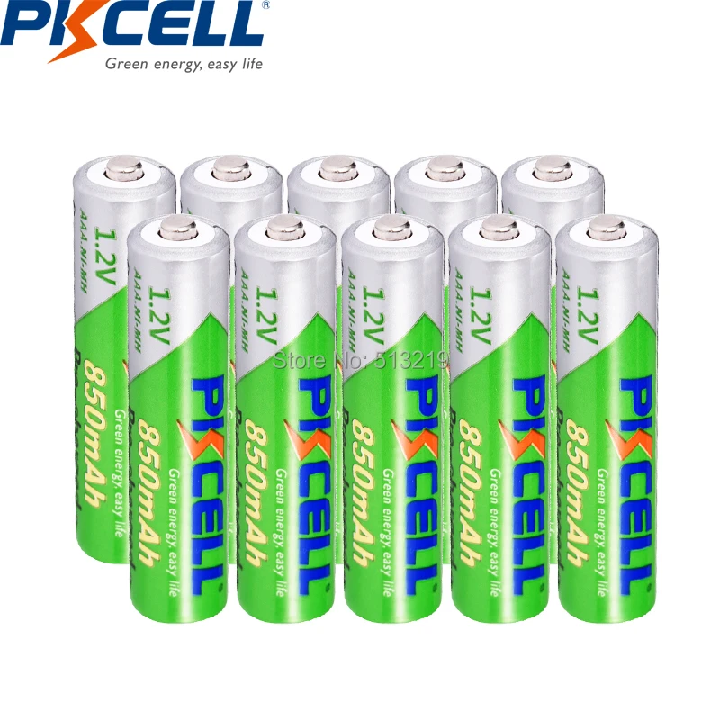 

24PCS PKCELL AAA 850mah 1.2V NIMH battery aaa rechargeable batteries NI-MH AAA batteria