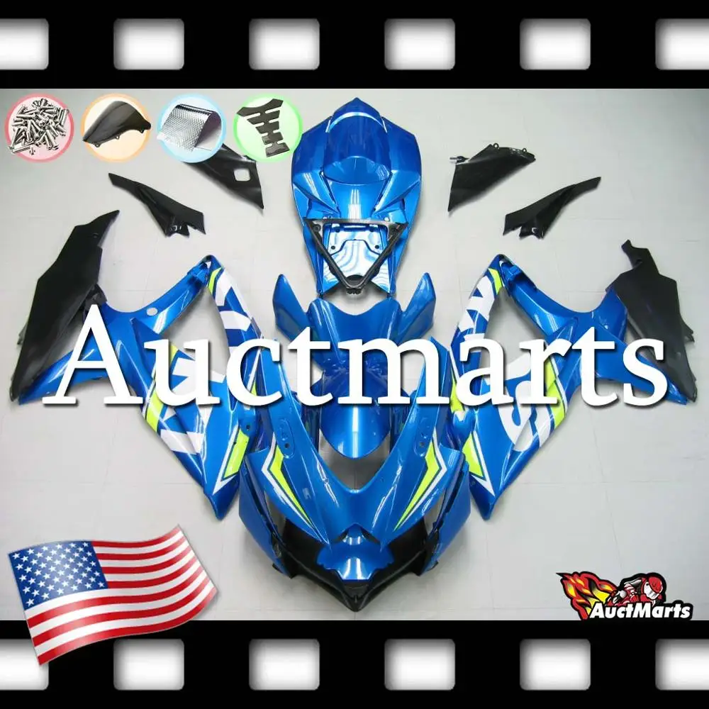 Набор обтекателей для Suzuki GSXR набор GSX R 600 750 K8 08 09 10 2008 2009 2010 (P/N:2j77)|Полные комплекты