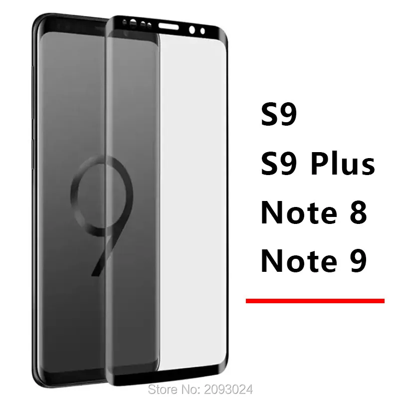 2 шт. Защитное стекло для Samsung S9 Plus Note 9 8|Защитные стёкла и плёнки телефонов| |