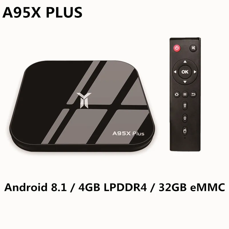 A95X PLUS S905YII Smart tv Box Android 8 1 4 K HD Bluetooth WiFi ГБ 32 телеприставка 2 4/5 ГГц смарт