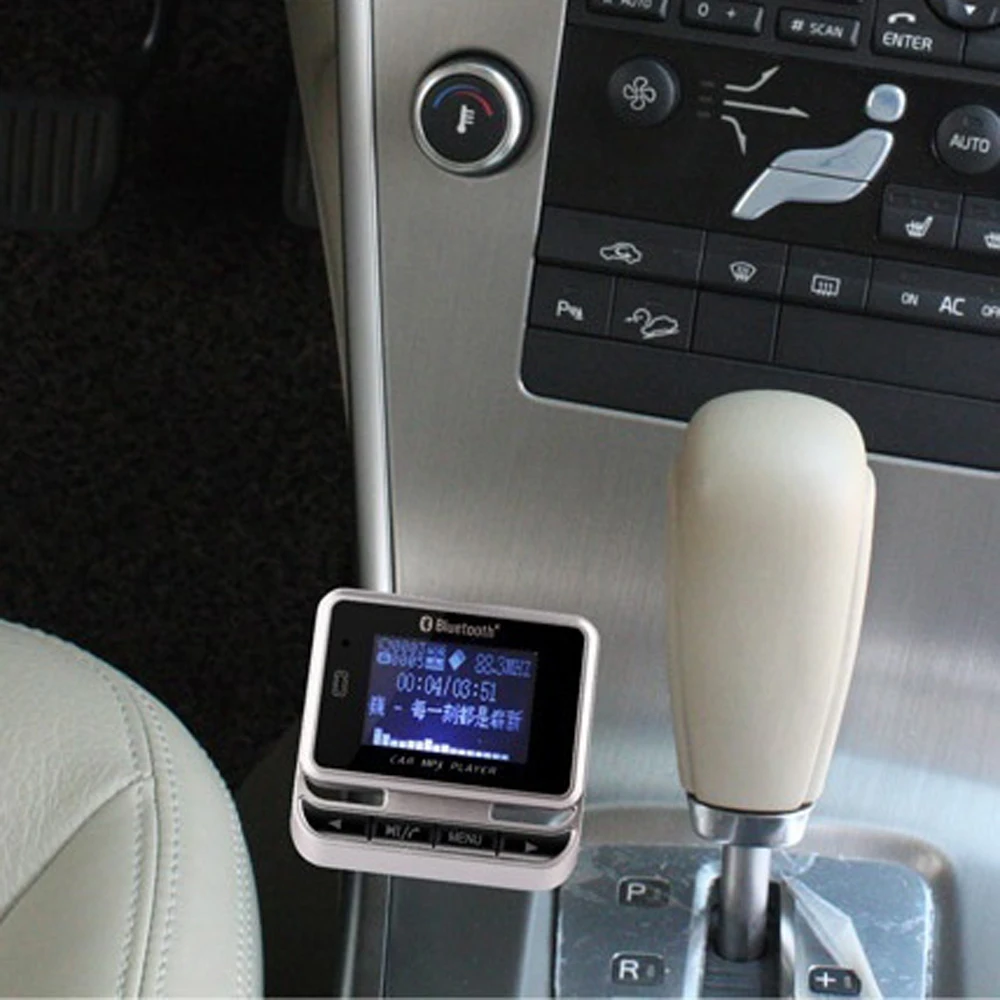 Bluetooth Автомобильный MP3 плеер FM12B беспроводной fm передатчик ЖК экран автомобильный