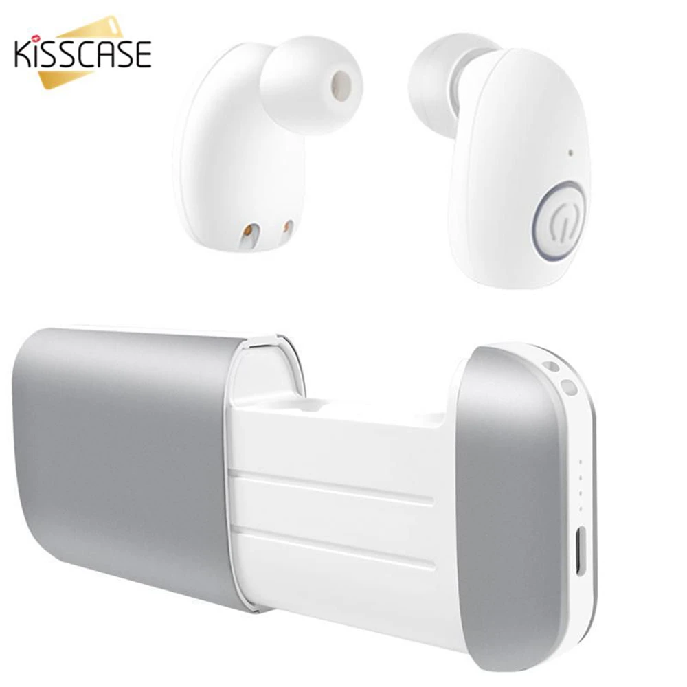 KISSCASE стерео беспроводные Bluetooth наушники для iPhone 8 7 XR X XS Max HiFi гарнитура