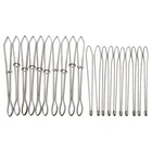 10 шт. высококачественные зажимы для одежды, инструменты для шитья своими руками, лента-резинка, практичный изгиб крестиком, эластичный зажим (износ веревки)