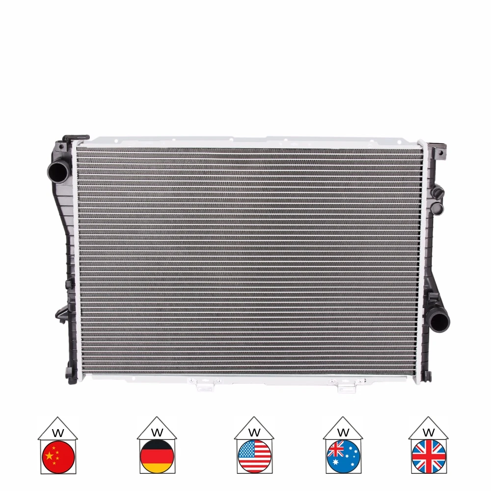 

Car COOLER WATER RADIATOR For BMW 5 Series Touring E39 7 Series E38 740 97 MT M62 1711.2.246 009 011 012 Manual Transmission NEW