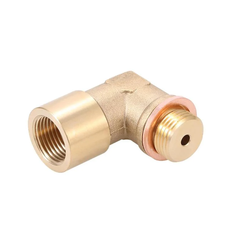 90 градусов M18x1.5 O2 lambda кислородный датчик расширитель разделитель адаптер для