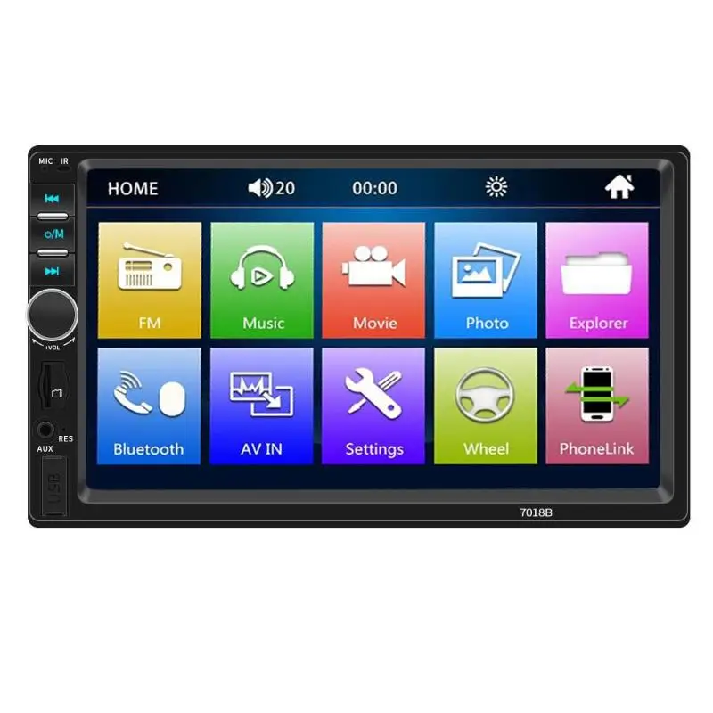 2 din автомобильное радио 7 &quotHD Авторадио мультимедийный плеер сенсорный экран