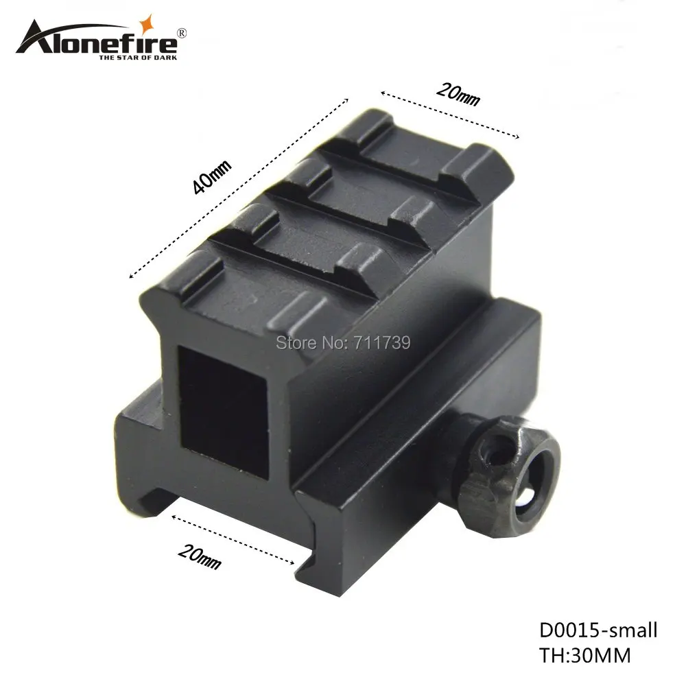 Рельсовое крепление AloneFire для прицела высокий профиль стойка с 3 слотами