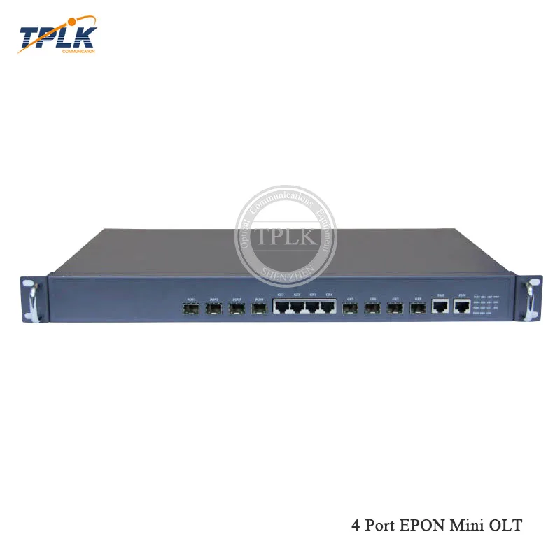 Высокое качество оптовая продажа 1G 4 порта EPON Mini OLT совместимый Huawei ZTE Fibehome ONU