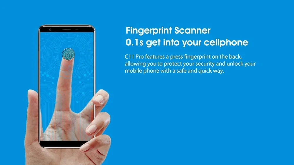 OUKITEL C11 Pro смартфон с 5 дюймовым дисплеем четырёхъядерным процессором ОЗУ 3 ГБ ПЗУ 16