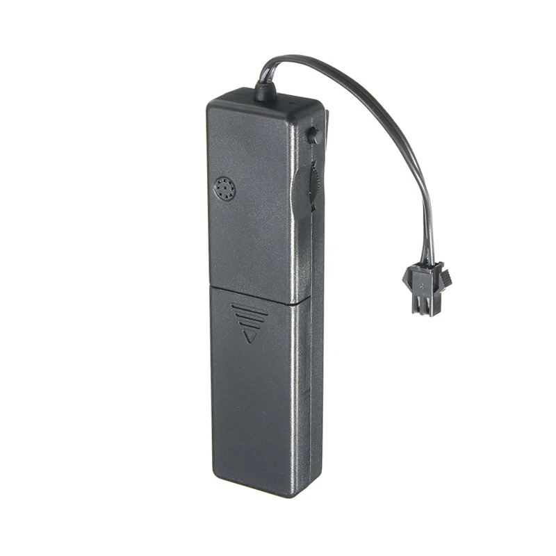 CLAITE светодиодный держатель аккумулятора USB контроллер звуковой активации для
