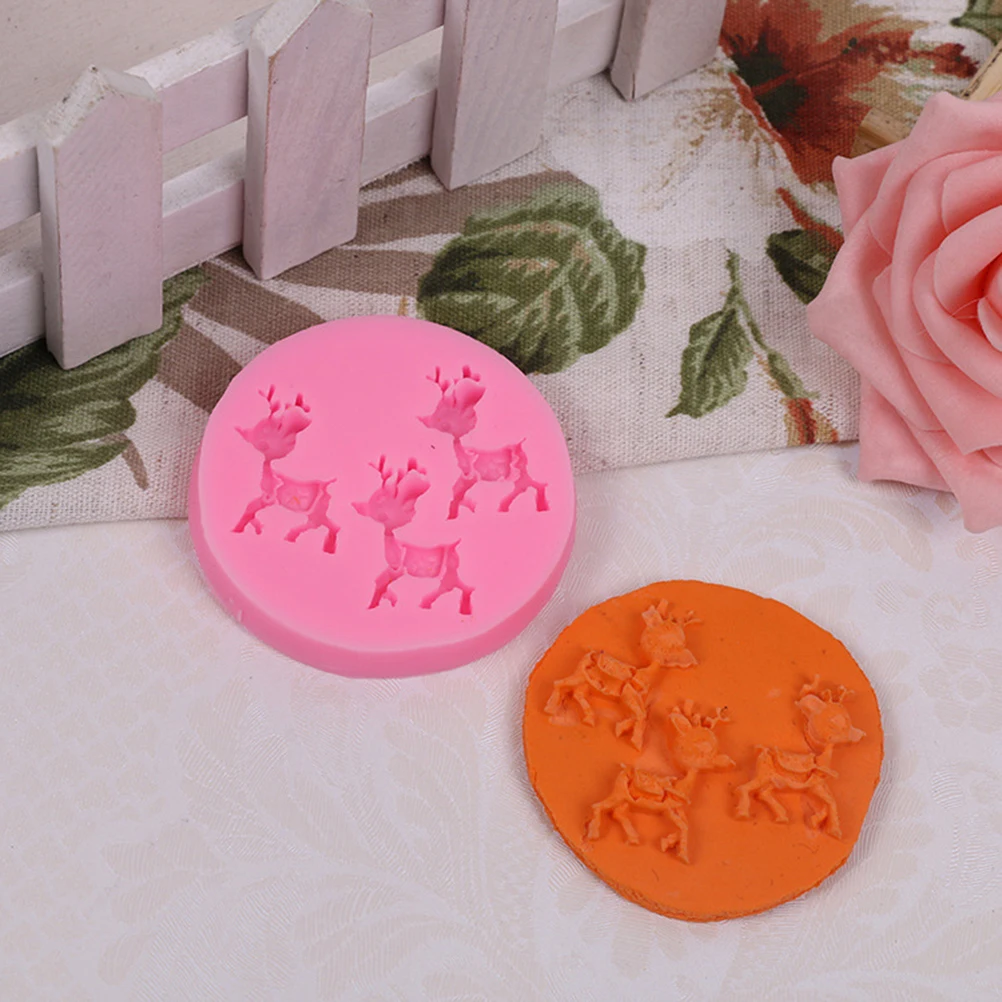 5.5x5.8x0.8cm Silicone Animal Cake Mold Baking Decorating DIY Fondant Mould Tool Bakeware for Jelly Chocolate Mousse | Дом и сад