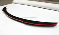 carbon fiber trunk spoiler fit for benz c class w205 rear wing of the fd style with the red line 2015 2017