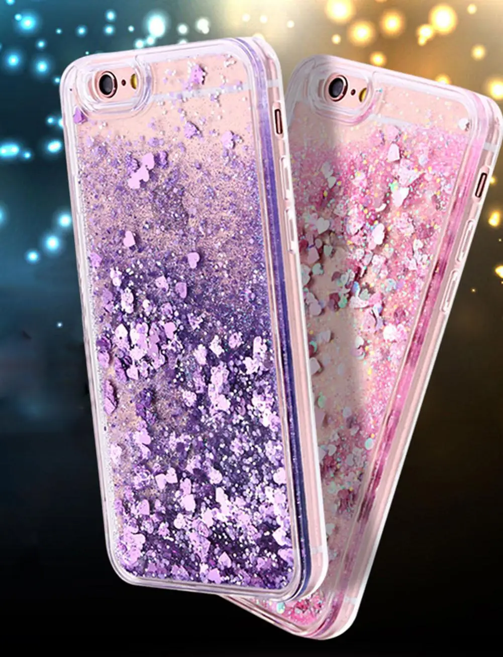 Пайетки Soft Shell сердце блеск Чехол для iphone X XR XS Макс жидкость чехол зыбучие пески SE