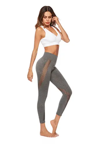 Новинка 2018 года стильные женские бег Йога Фитнес Леггинсы для женщин черный