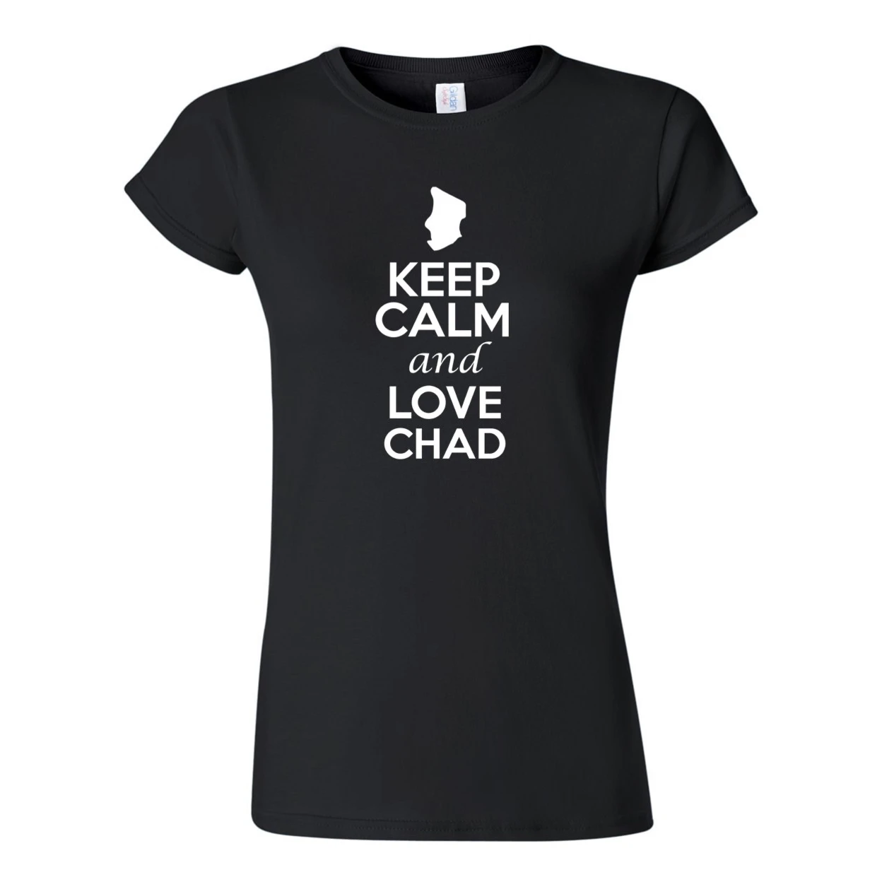 Junior Keep Calm And Love Chad Country патриотическая новинка футболка 1256 г.|Футболки| |