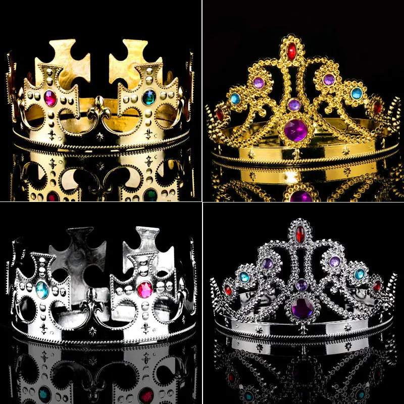 Bridal Princess Rhinestone Pearl Crystal Hair Tiara Wedding Crown Veil Headband Accessories | Party &amp Holiday DIY Decorations