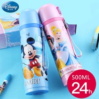 disney kids insulated mug bottle winter thermos feeding water cup 304 stainless steel portable thermal cup warm water drink