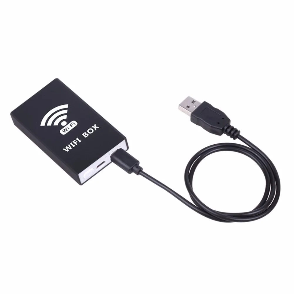 F140 5 мм WIFI эндоскоп жесткий кабель с регулируемой кнопкой на светильник черная