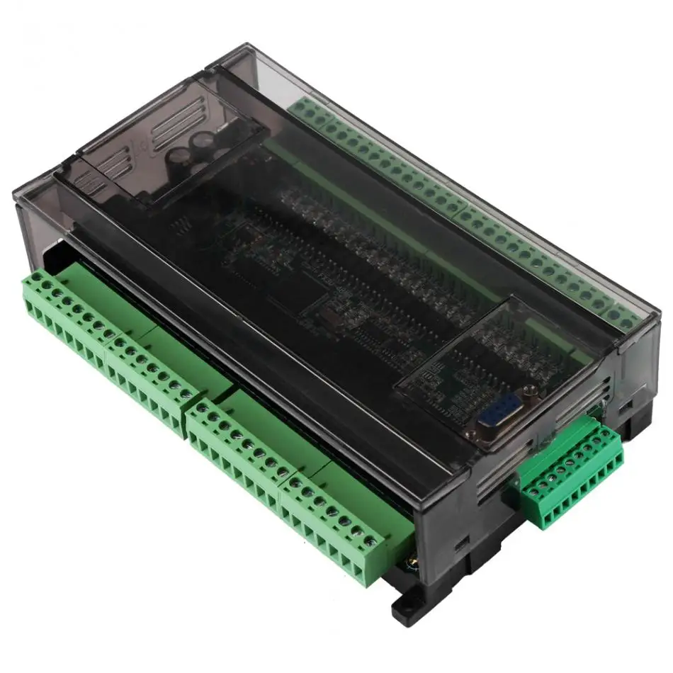 FX3U 48MR DC24V программируемая логическая плата управления PLC высокого