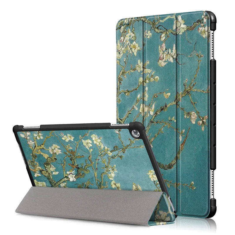 For Huawei Mediapad M5 lite 10/M5 10.1 inch Tablet Case Tri-fold Stand Cover Anti-aging | Компьютеры и офис