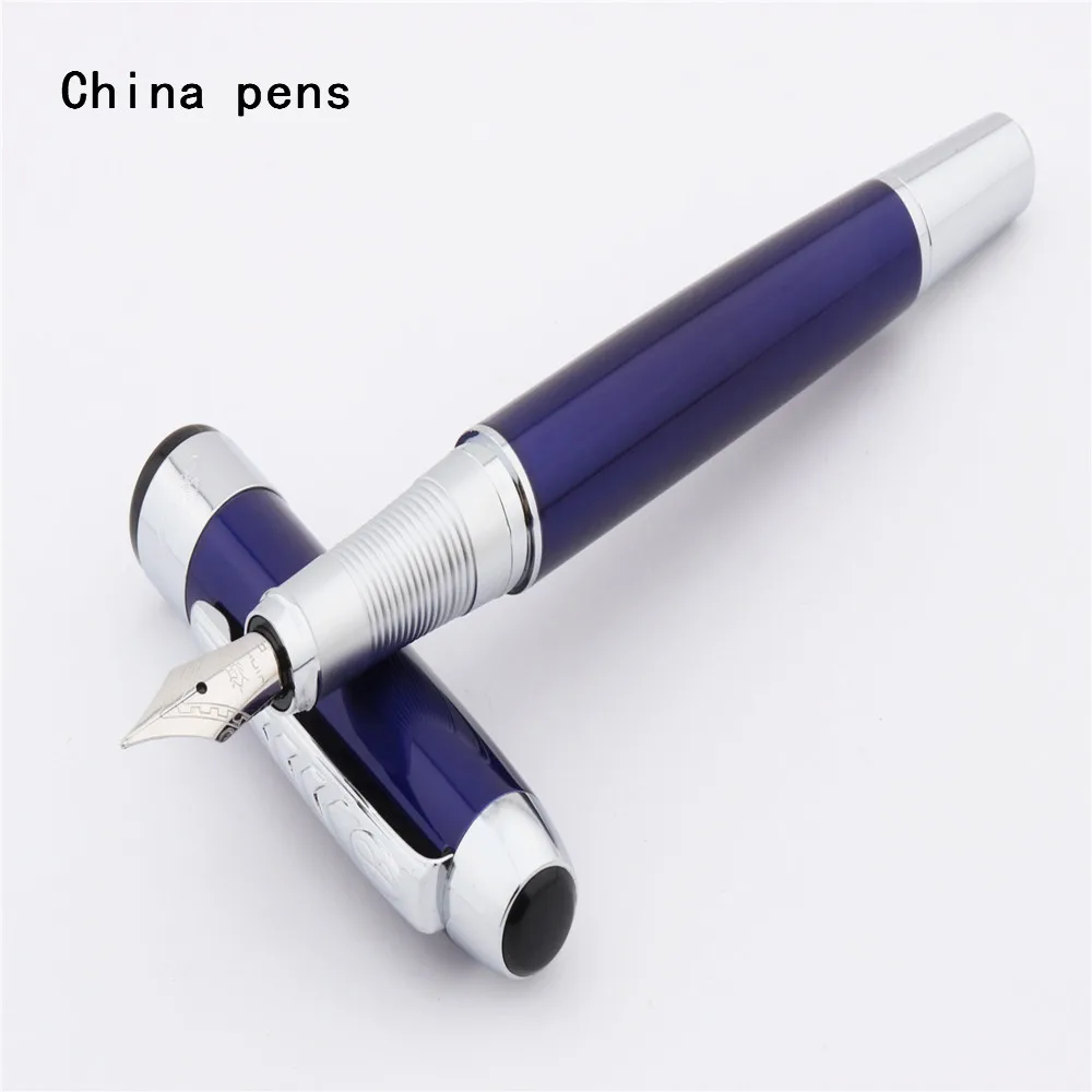 JINHAO 250 синий цвет Бизнес Офис прекрасный наконечник авторучка новая|fountain pen|nib
