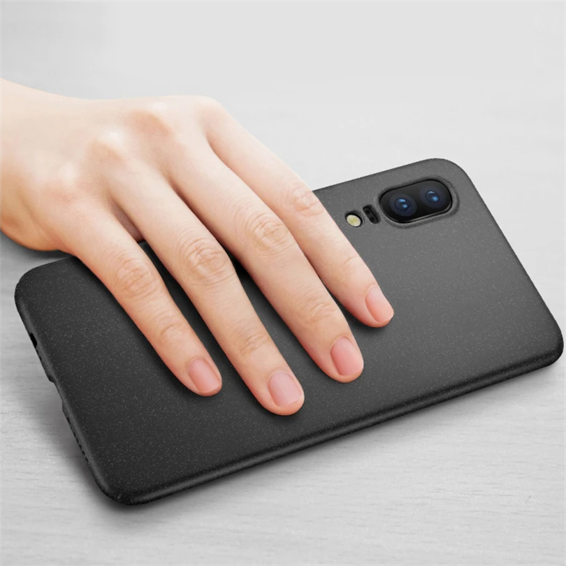 Мини ТПУ песчаник матовая задняя крышка для Huawei P Smart P20 P30 Pro P9 Lite противоударный