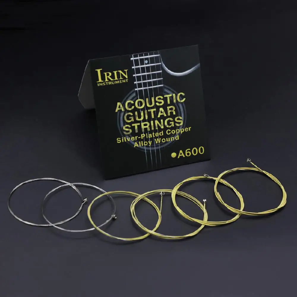 ИРИН 6 шт. в народном стиле струна для акустической гитары комплект латунь