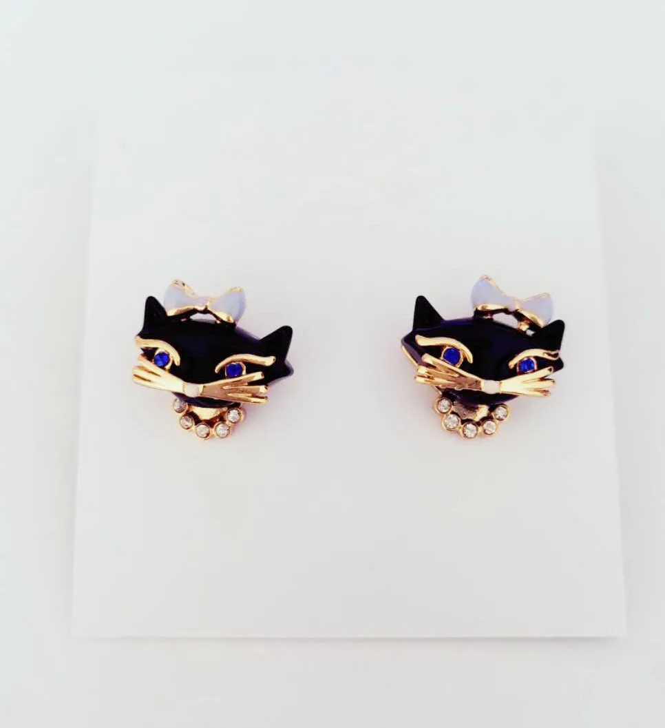 Женский комплект из колье и серёг с медной эмалью | Украшения аксессуары